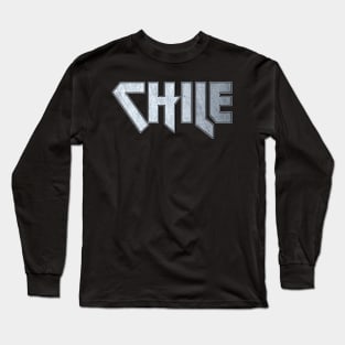 Heavy metal Chile Long Sleeve T-Shirt